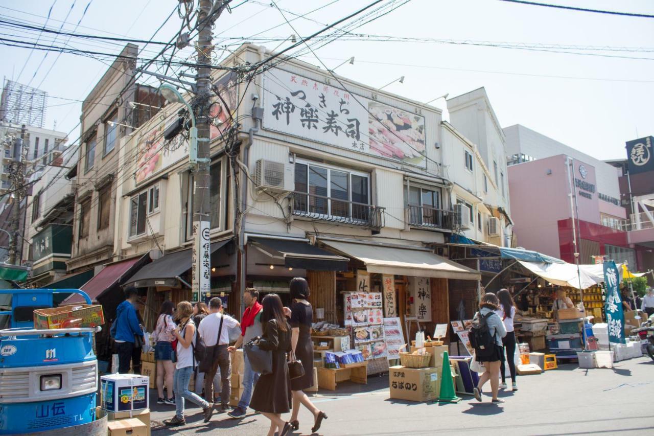 Tsukiji Guest House Kagura Tóquio Exterior foto