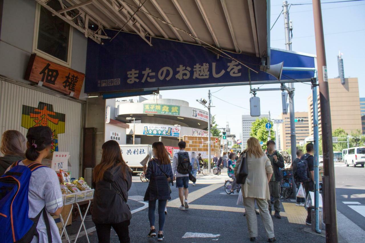 Tsukiji Guest House Kagura Tóquio Exterior foto