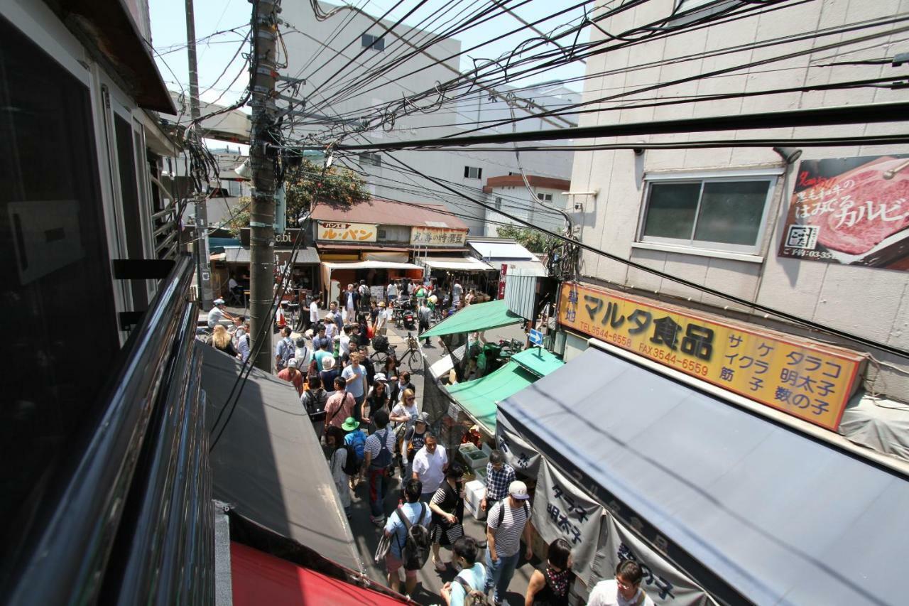 Tsukiji Guest House Kagura Tóquio Exterior foto